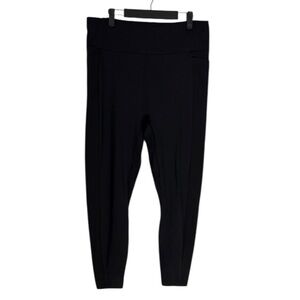 Honeylove Shapewear Leggings 2.0 Jet Black 2X Pockets High Rise Yoga Active